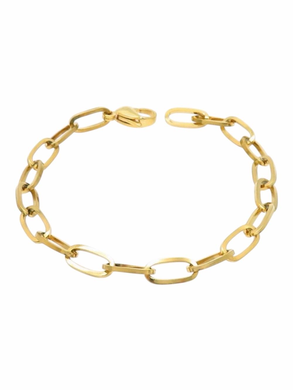 Paperclip Bracelet Gold Plated NWT